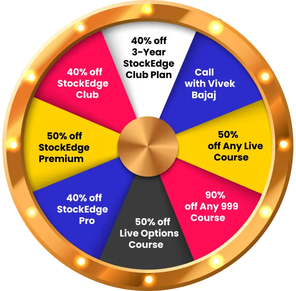 Spin The Wheel on StockEdge And Elearnmarkets New Year Offers